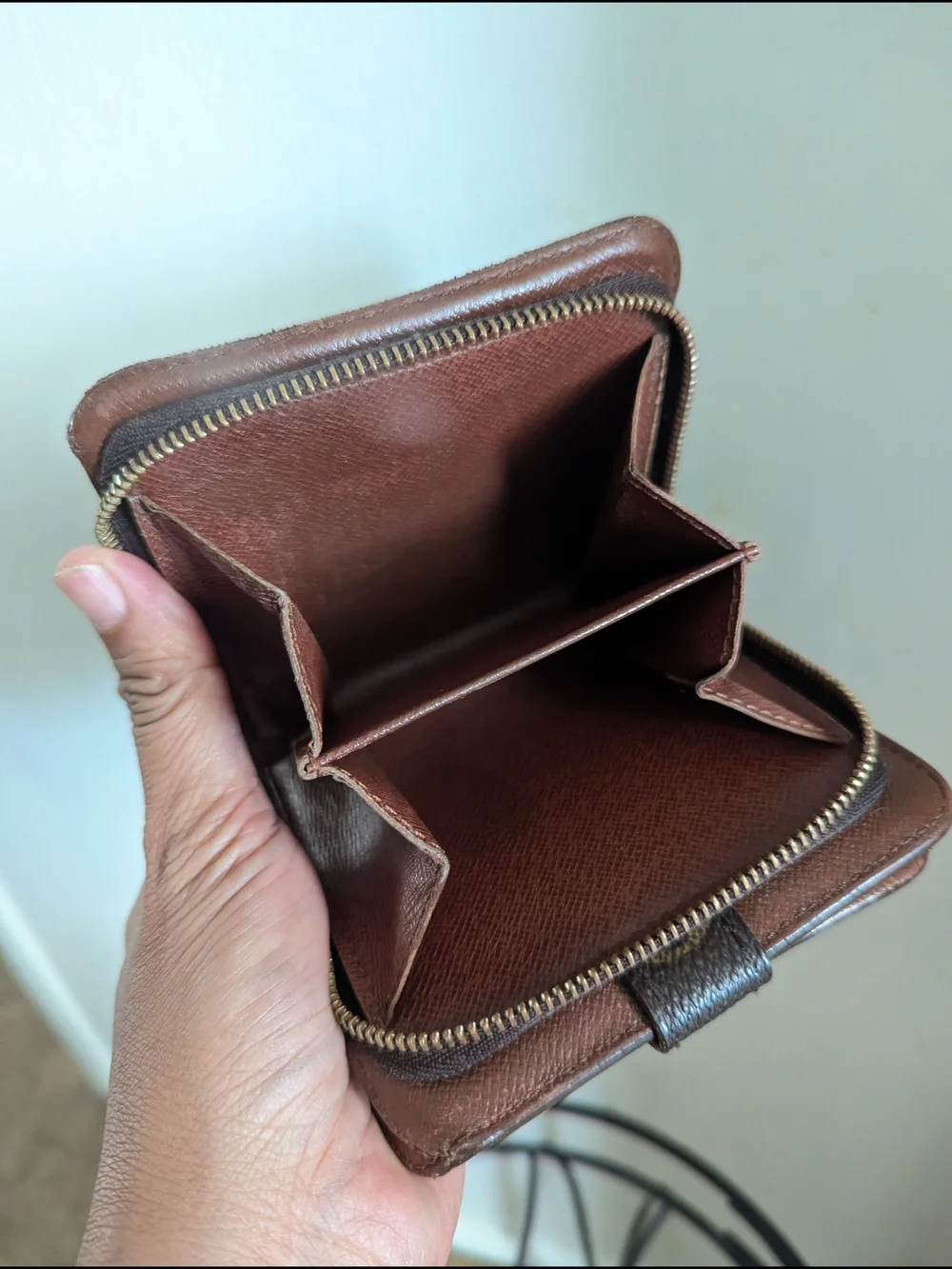 Louis Vuitton Monogram Vintage Leather Wallet (2003, Spain)